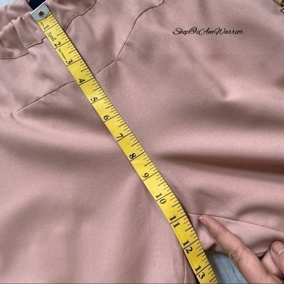 J.Crew Collection blush rose beaded tuxedo stripe pull-on wool pants - Picture 9 of 12